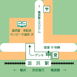 駅からの地図